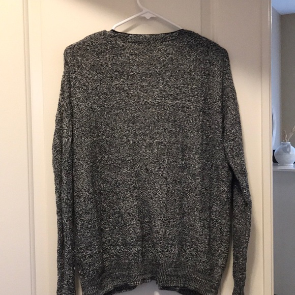 Grey Zip Up Cardigan - Picture 5 of 5